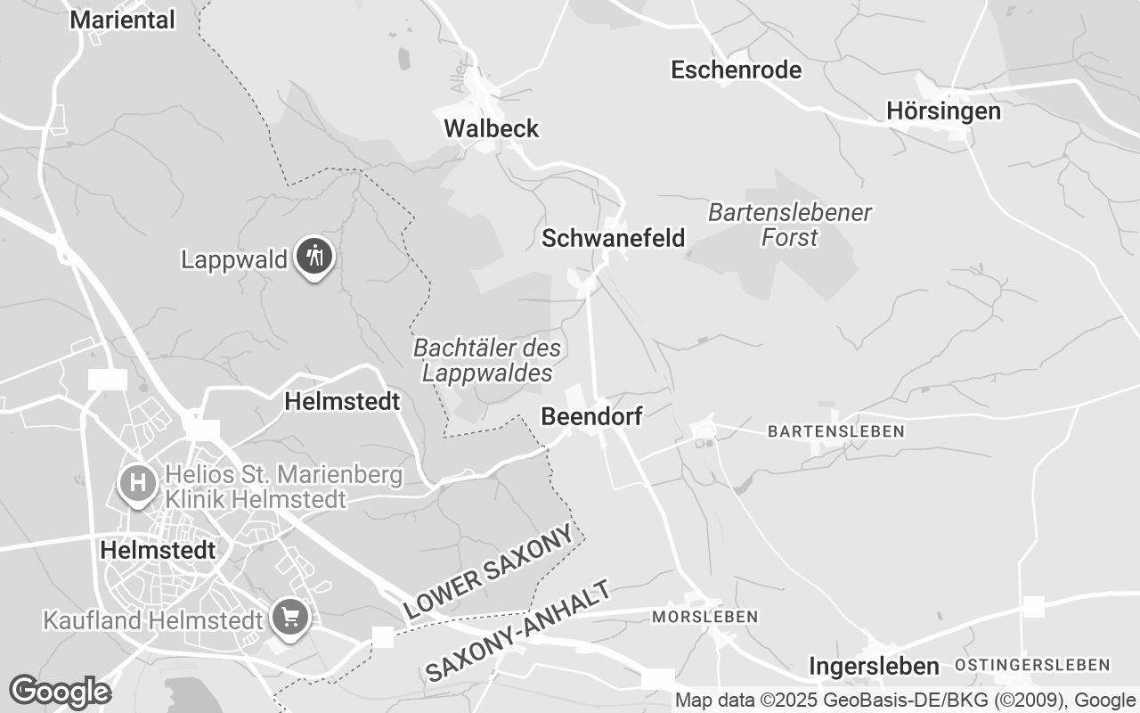 Karte von Schwanefeld